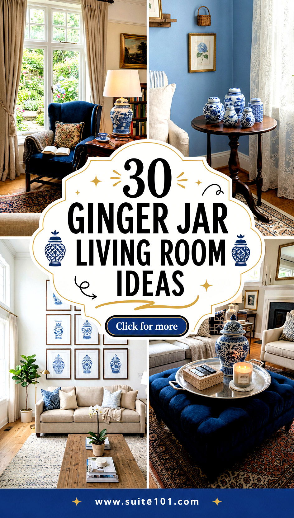30 Ginger Jar Living Room Ideas for a Warm Elegant Refresh - 30 Ginger Jar Living Room Ideas for a Warm, Elegant Refresh
