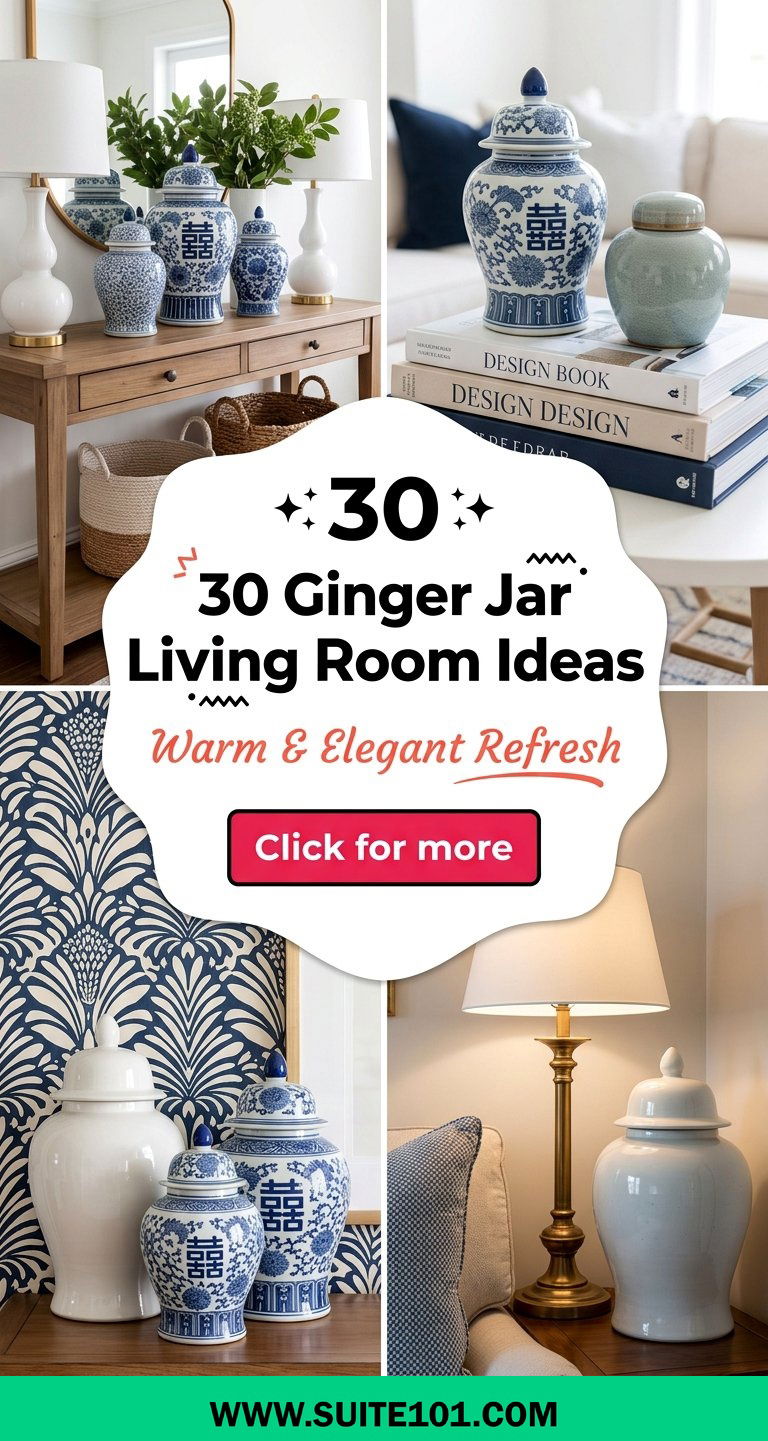 30 Ginger Jar Living Room Ideas for a Warm Elegant Refresh - 30 Ginger Jar Living Room Ideas for a Warm, Elegant Refresh