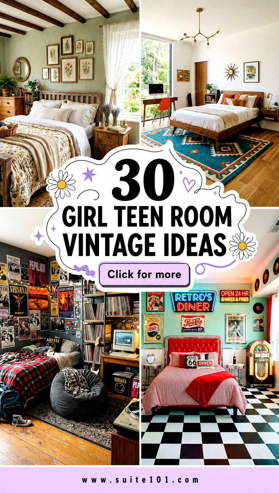 30 Girl Teen Room Vintage Ideas for Cozy Throwback Style - 30 Girl Teen Room Vintage Ideas for Cozy Throwback Style