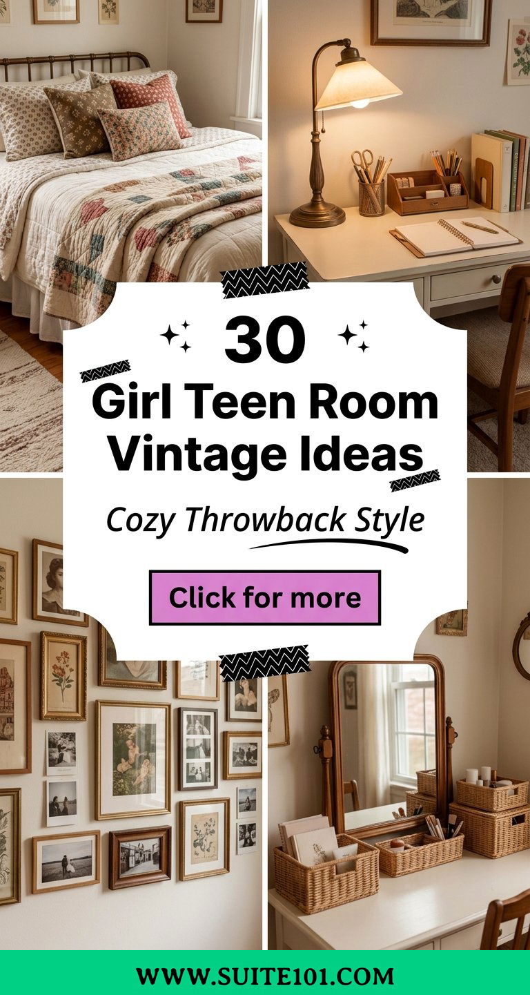 30 Girl Teen Room Vintage Ideas for Cozy Throwback Style - 30 Girl Teen Room Vintage Ideas for Cozy Throwback Style