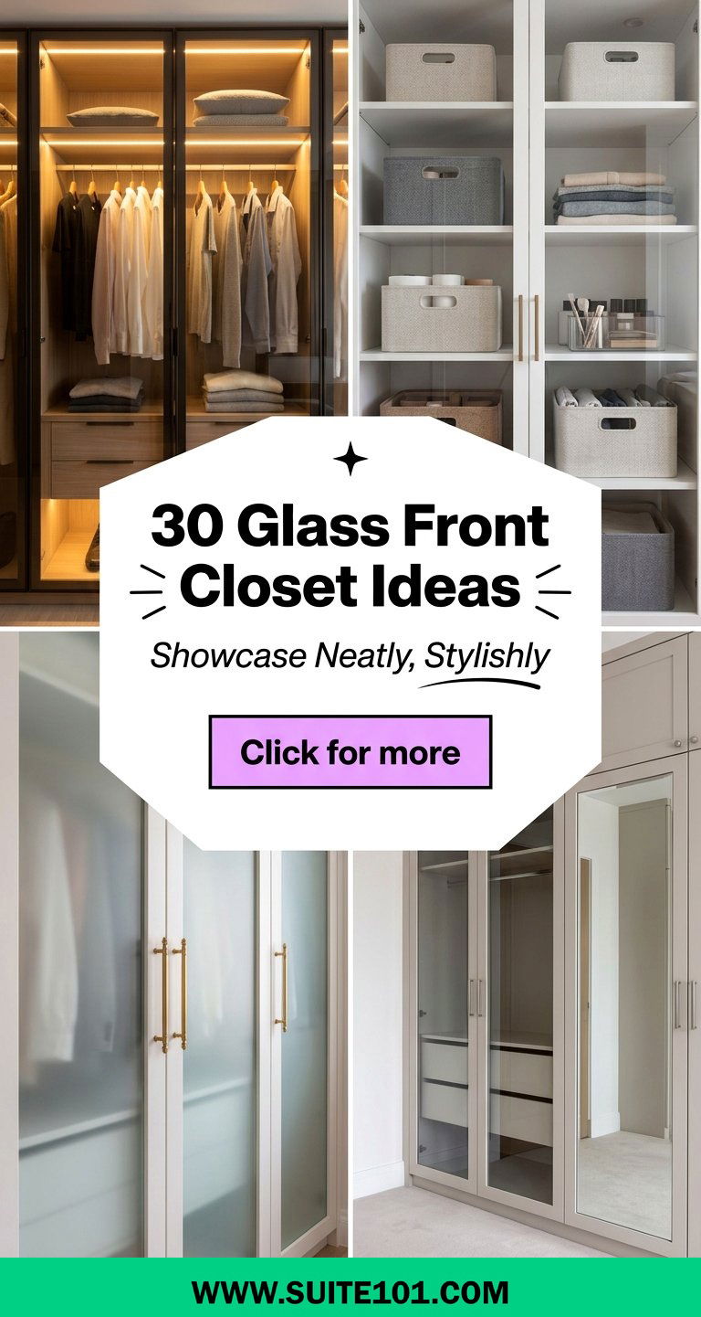 30 Glass Front Closet Ideas to Showcase Your Style Neatly - 30 Glass Front Closet Ideas to Showcase Your Style Neatly