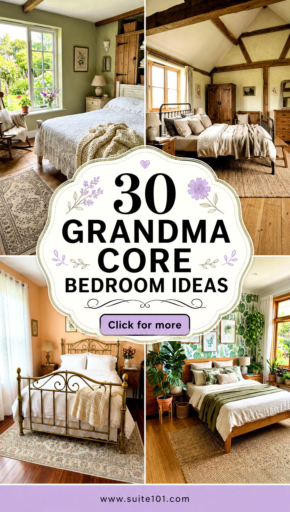 30 Grandma Core Bedroom Ideas for Nostalgic Comfort and Style - 30 Grandma Core Bedroom Ideas for Nostalgic Comfort and Style