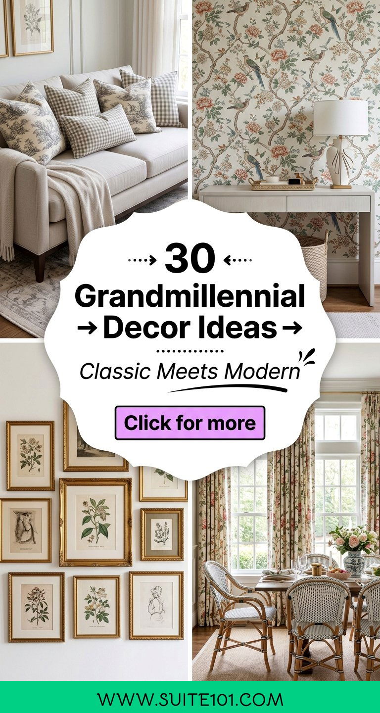 30 Grandmillennial Decor Ideas to Create a Classic Modern Home - 30 Grandmillennial Decor Ideas to Create a Classic, Modern Home