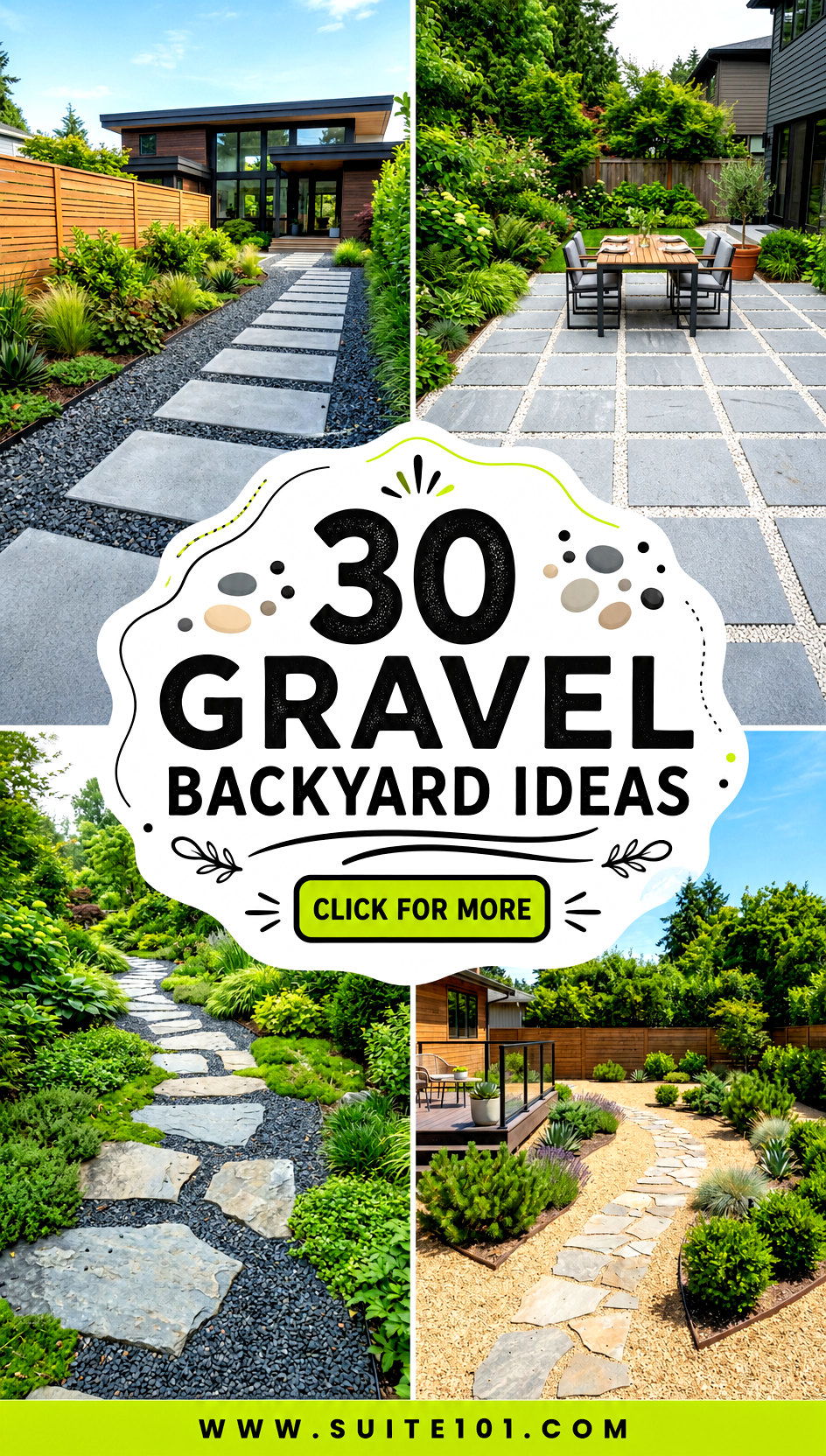 30 Gravel Backyard Ideas for Low-Maintenance Outdoor Beauty - 30 Gravel Backyard Ideas for Low-Maintenance Outdoor Beauty