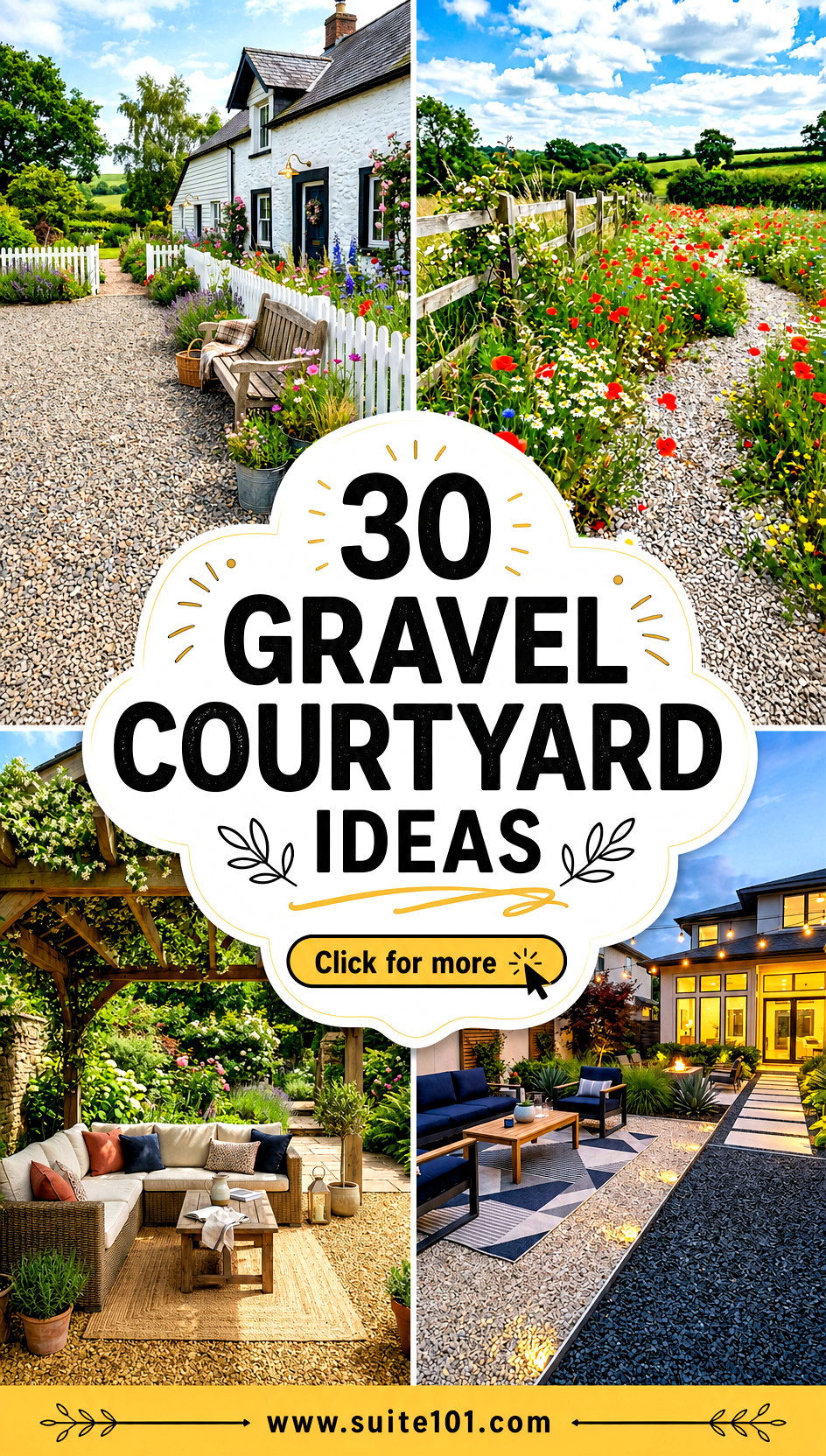 30 Gravel Courtyard Ideas for Stylish Outdoor Living Today - 30 Gravel Courtyard Ideas for Stylish Outdoor Living Today