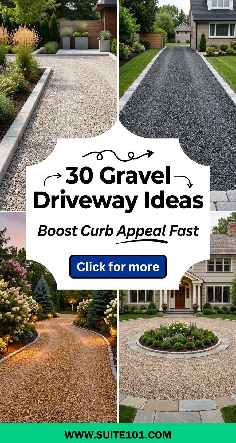 30 Gravel Driveway Ideas That Boost Curb Appeal Instantly - 30 Gravel Driveway Ideas That Boost Curb Appeal Instantly
