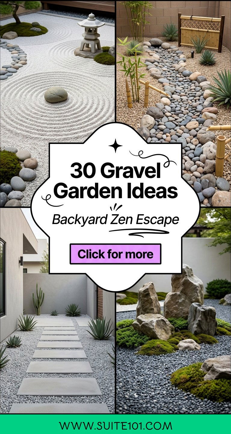 30 Gravel Garden Ideas for a Beautiful Backyard Zen Escape - 30 Gravel Garden Ideas for a Beautiful Backyard Zen Escape