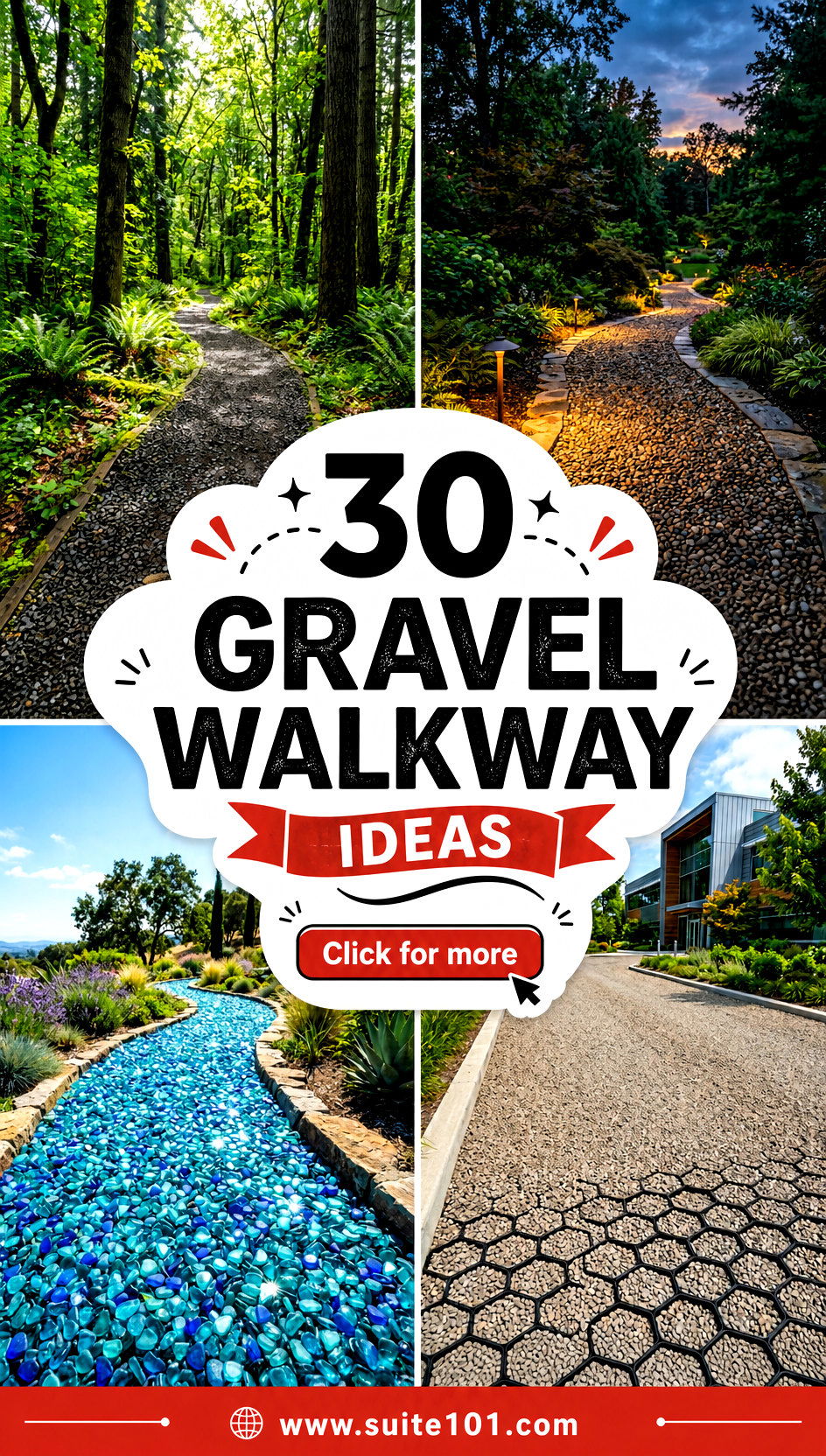 30 Gravel Walkway Ideas to Boost Curb Appeal and Prevent Slips - 30 Gravel Walkway Ideas to Boost Curb Appeal and Prevent Slips