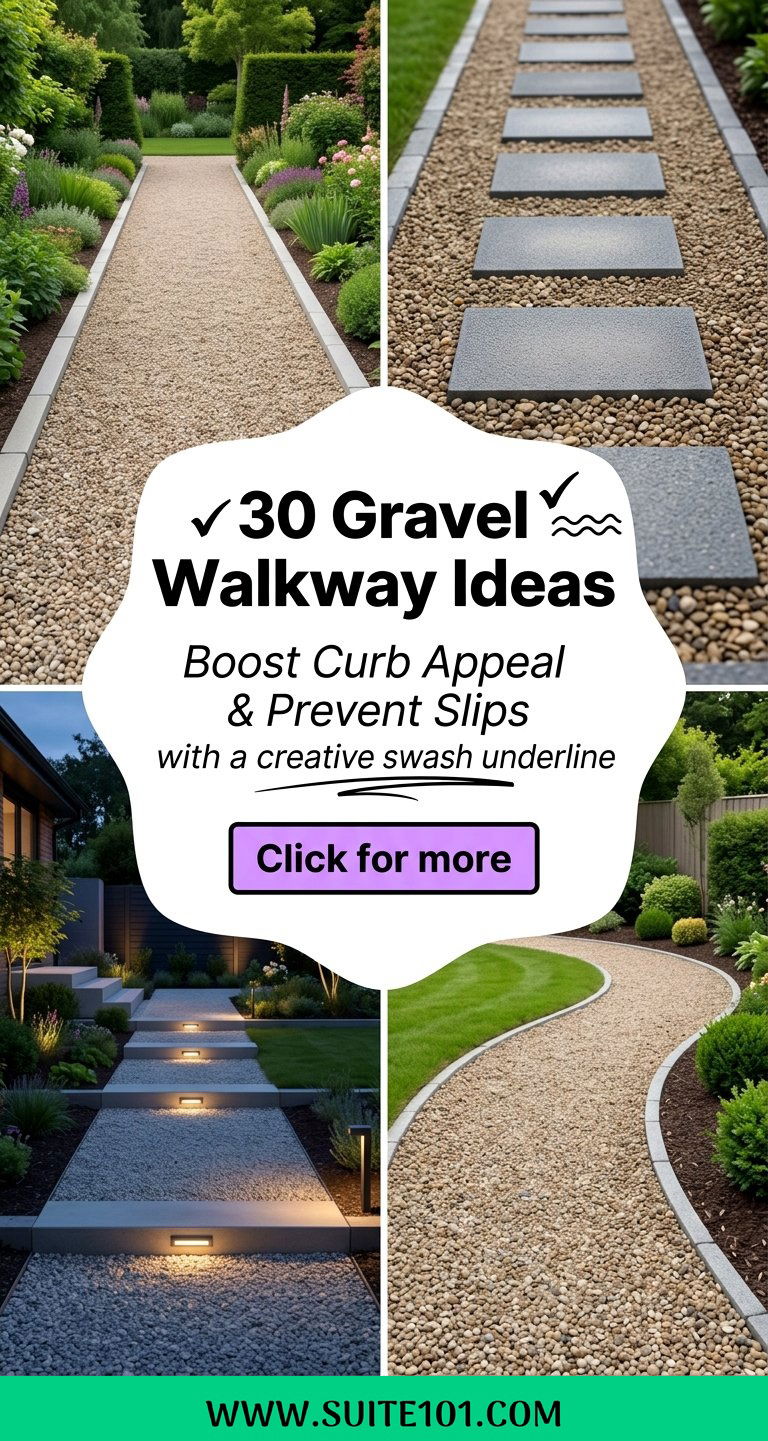 30 Gravel Walkway Ideas to Boost Curb Appeal and Prevent Slips - 30 Gravel Walkway Ideas to Boost Curb Appeal and Prevent Slips