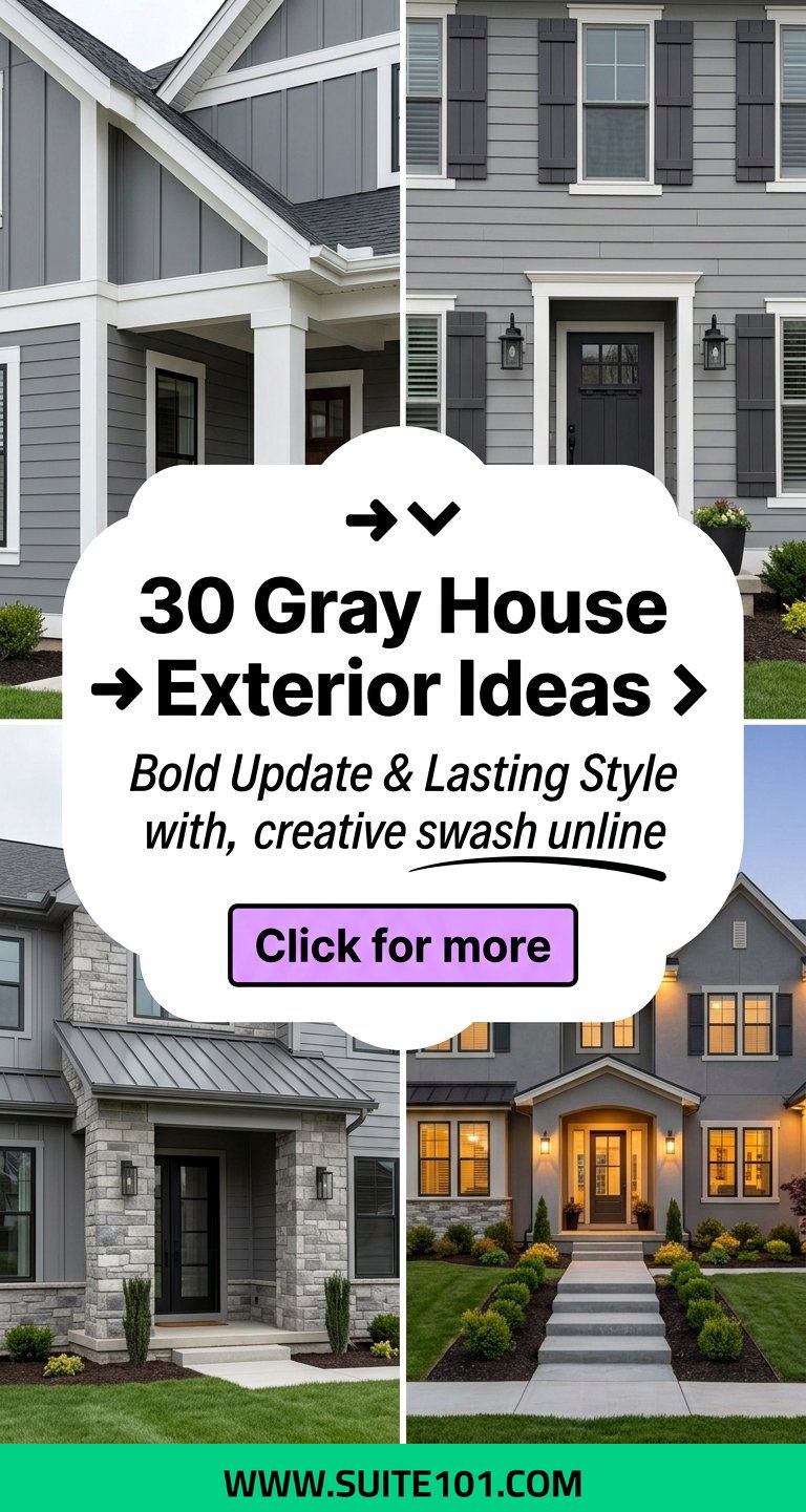 30 Gray House Exterior Ideas for a Bold Update and Lasting Style - 30 Gray House Exterior Ideas for a Bold Update and Lasting Style