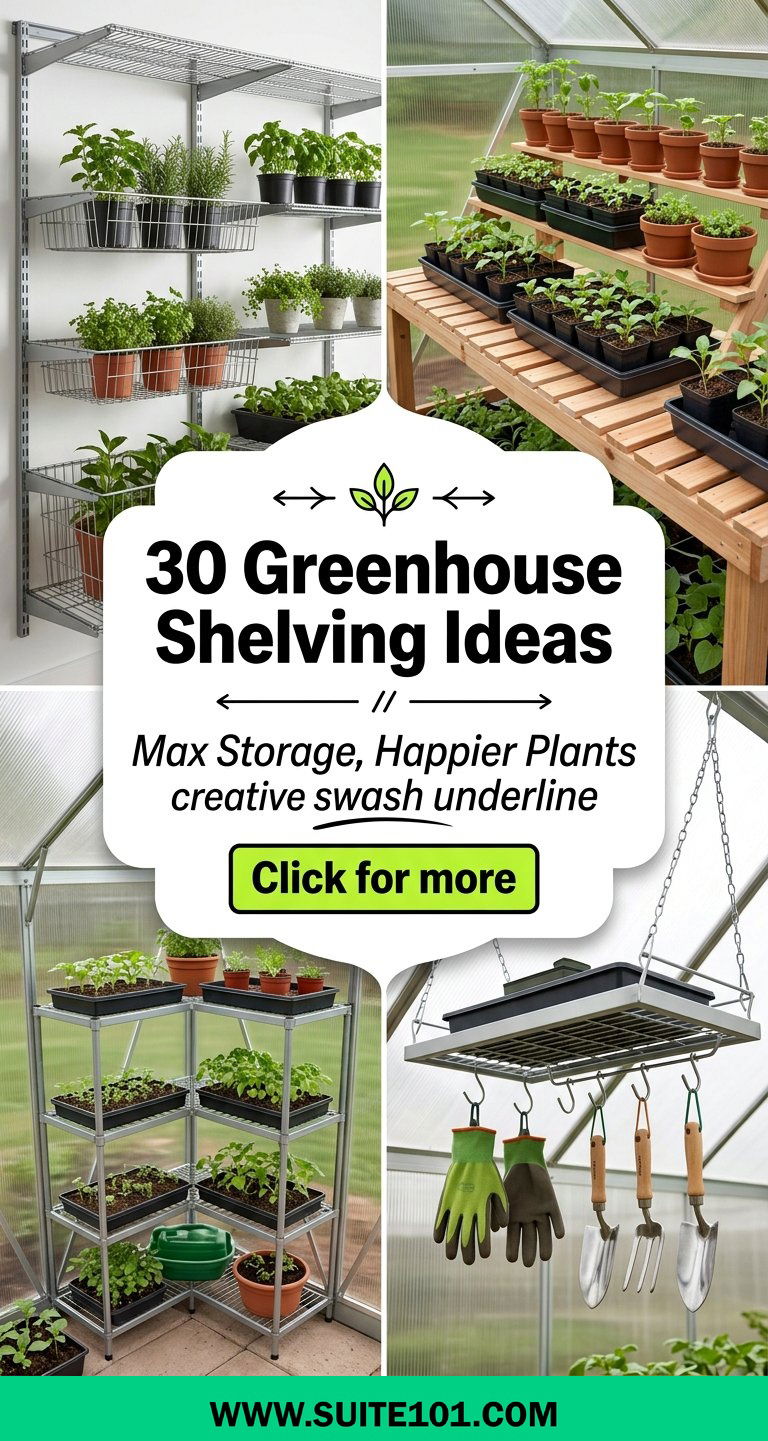 30 Greenhouse Shelving Ideas for Maximum Plant Storage Today - 30 Greenhouse Shelving Ideas for Maximum Plant Storage Today