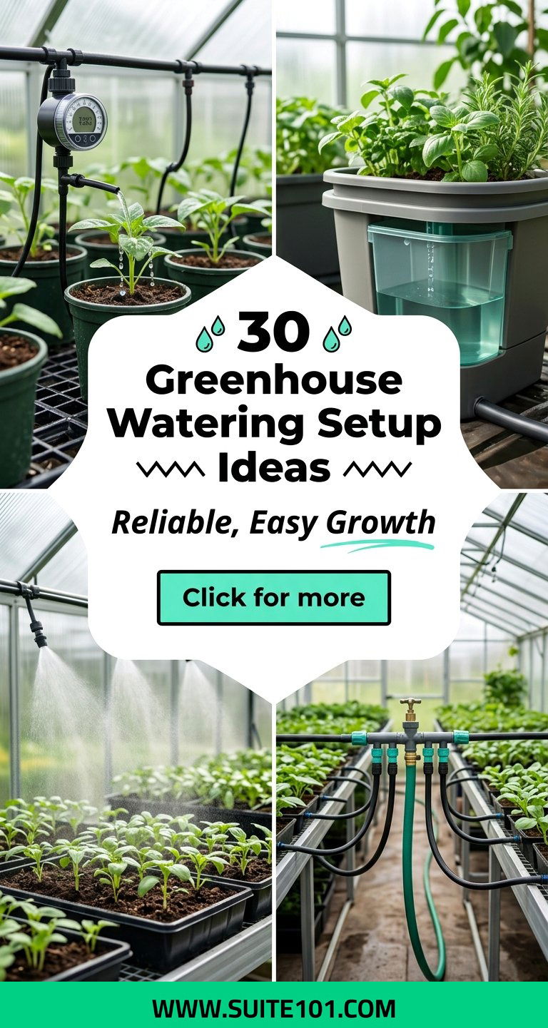30 Greenhouse Watering Setup Ideas for Reliable Easy Growth - 30 Greenhouse Watering Setup Ideas for Reliable, Easy Growth