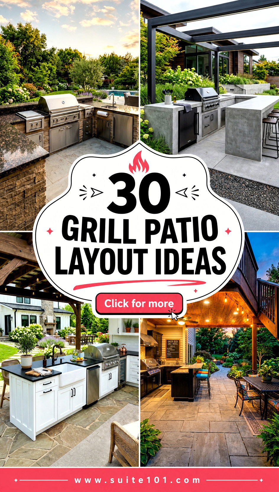 30 Grill Patio Layout Ideas to Maximize Space and Flow Easily - 30 Grill Patio Layout Ideas to Maximize Space and Flow Easily