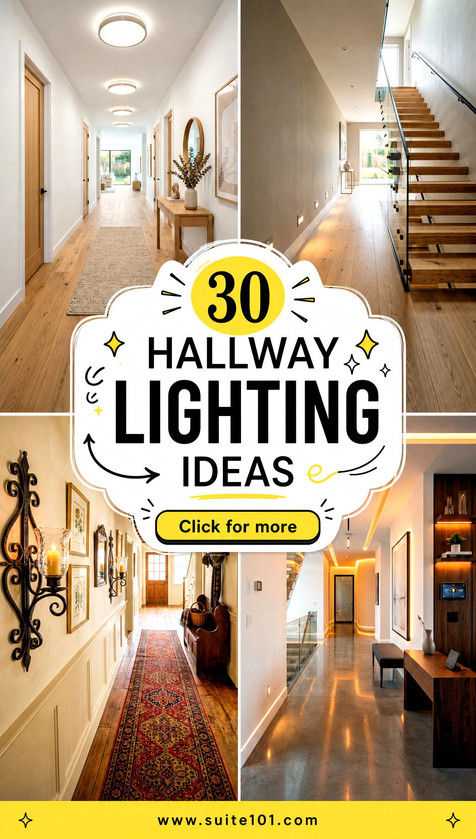 30 Hallway Lighting Ideas to Brighten Paths and Create Mood - 30 Hallway Lighting Ideas to Brighten Paths and Create Mood