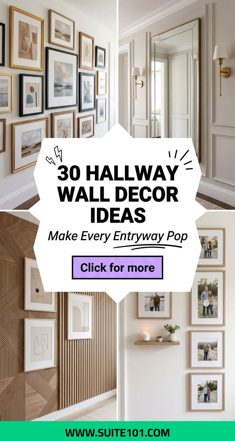 30 Hallway Wall Decor Ideas That Make Every Entryway Pop - 30 Hallway Wall Decor Ideas That Make Every Entryway Pop