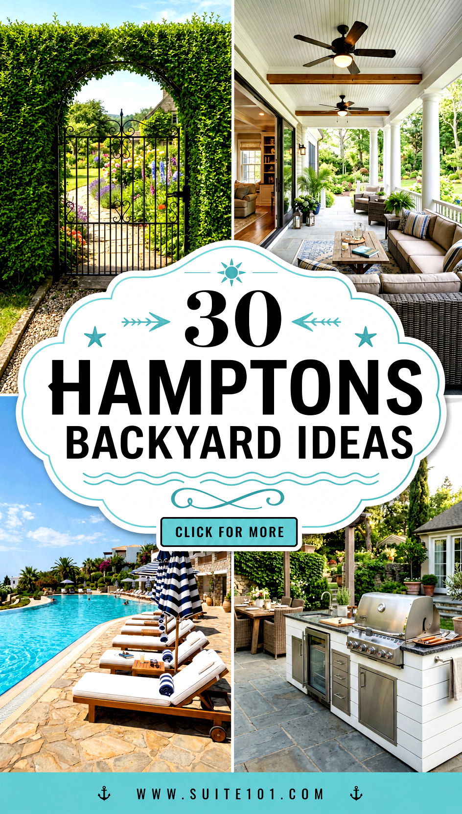30 Hamptons backyard ideas for Effortless Coastal Entertaining - 30 Hamptons backyard ideas for Effortless Coastal Entertaining