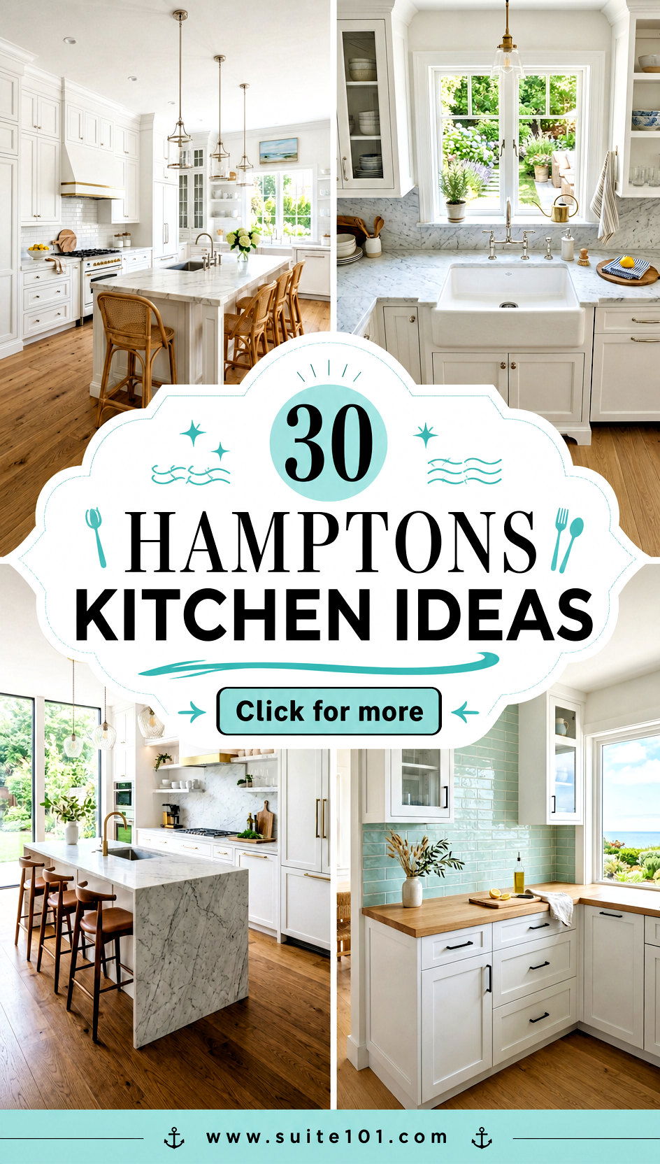 30 Hamptons kitchen ideas for Chic Coastal Cooking Made Simple - 30 Hamptons kitchen ideas for Chic Coastal Cooking Made Simple