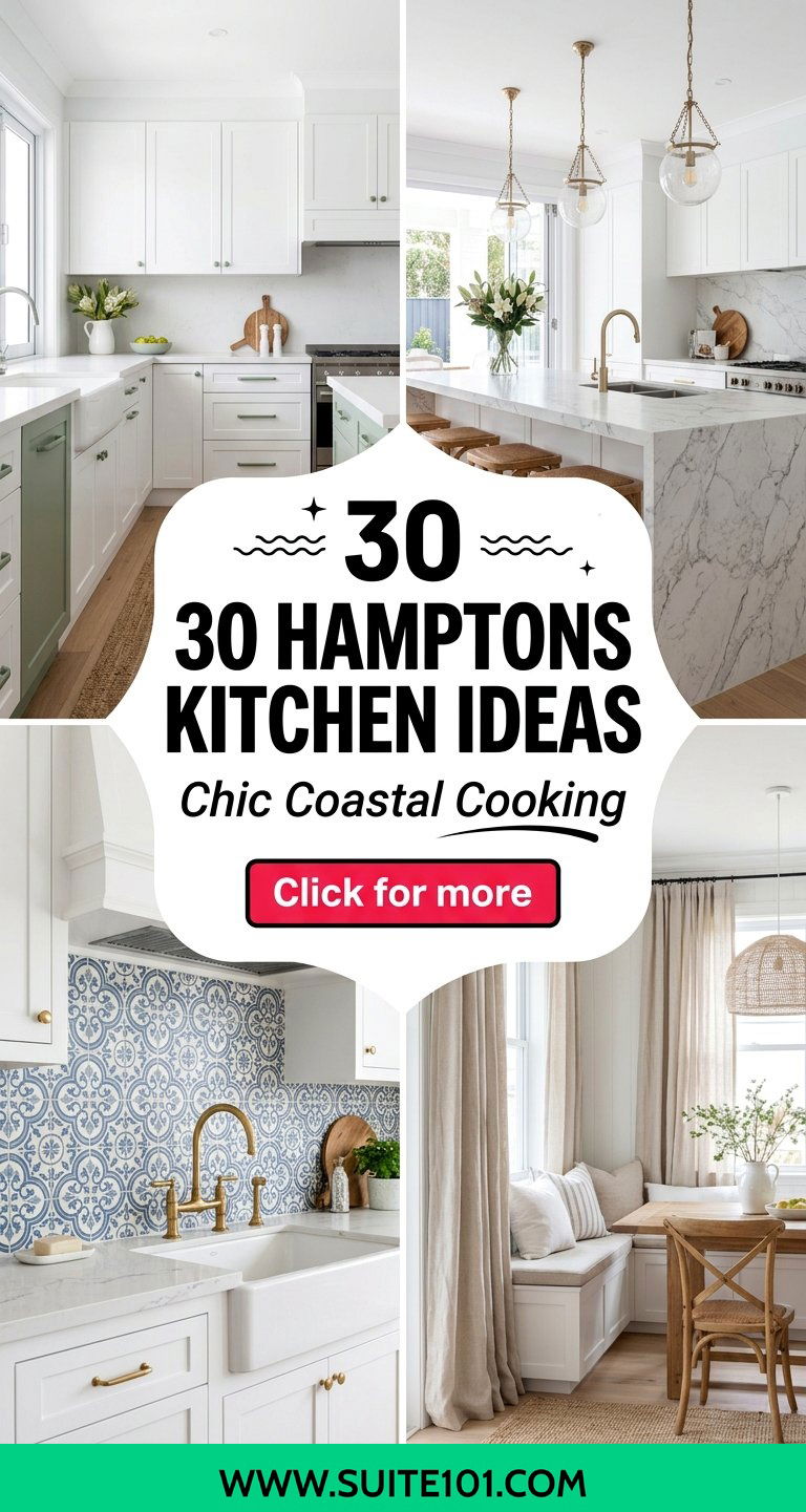 30 Hamptons kitchen ideas for Chic Coastal Cooking Made Simple - 30 Hamptons kitchen ideas for Chic Coastal Cooking Made Simple