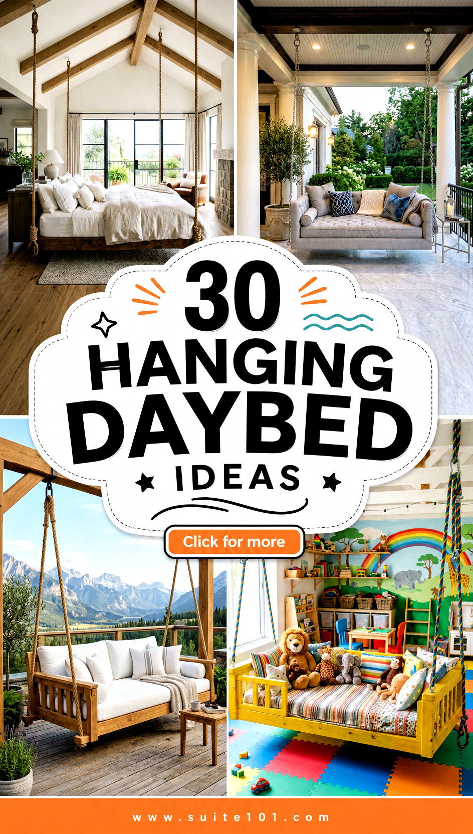 30 Hanging Daybed Ideas for Ultimate Breezy Backyard Comfort - 30 Hanging Daybed Ideas for Ultimate Breezy Backyard Comfort