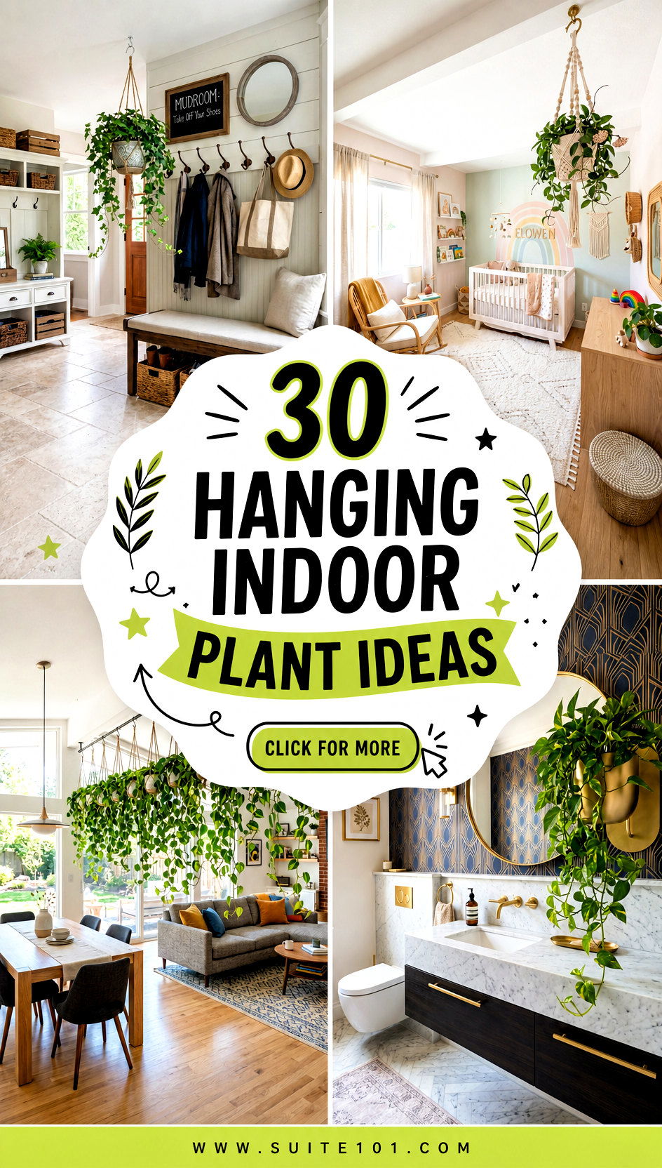 30 Hanging Indoor Plant Ideas to Make Small Spaces Feel Lush - 30 Hanging Indoor Plant Ideas to Make Small Spaces Feel Lush
