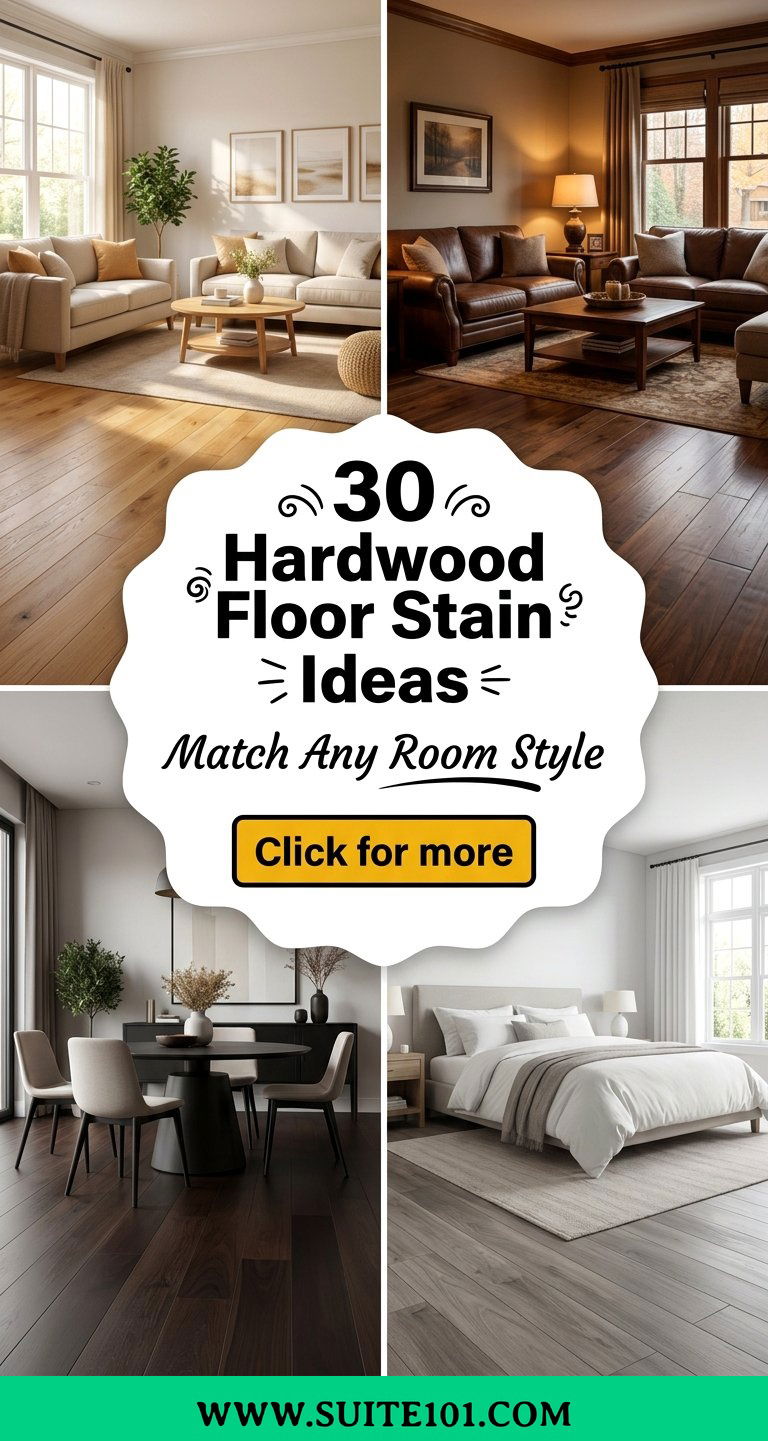 30 Hardwood Floor Stain Ideas to Match Any Room Style Perfectly - 30 Hardwood Floor Stain Ideas to Match Any Room Style Perfectly