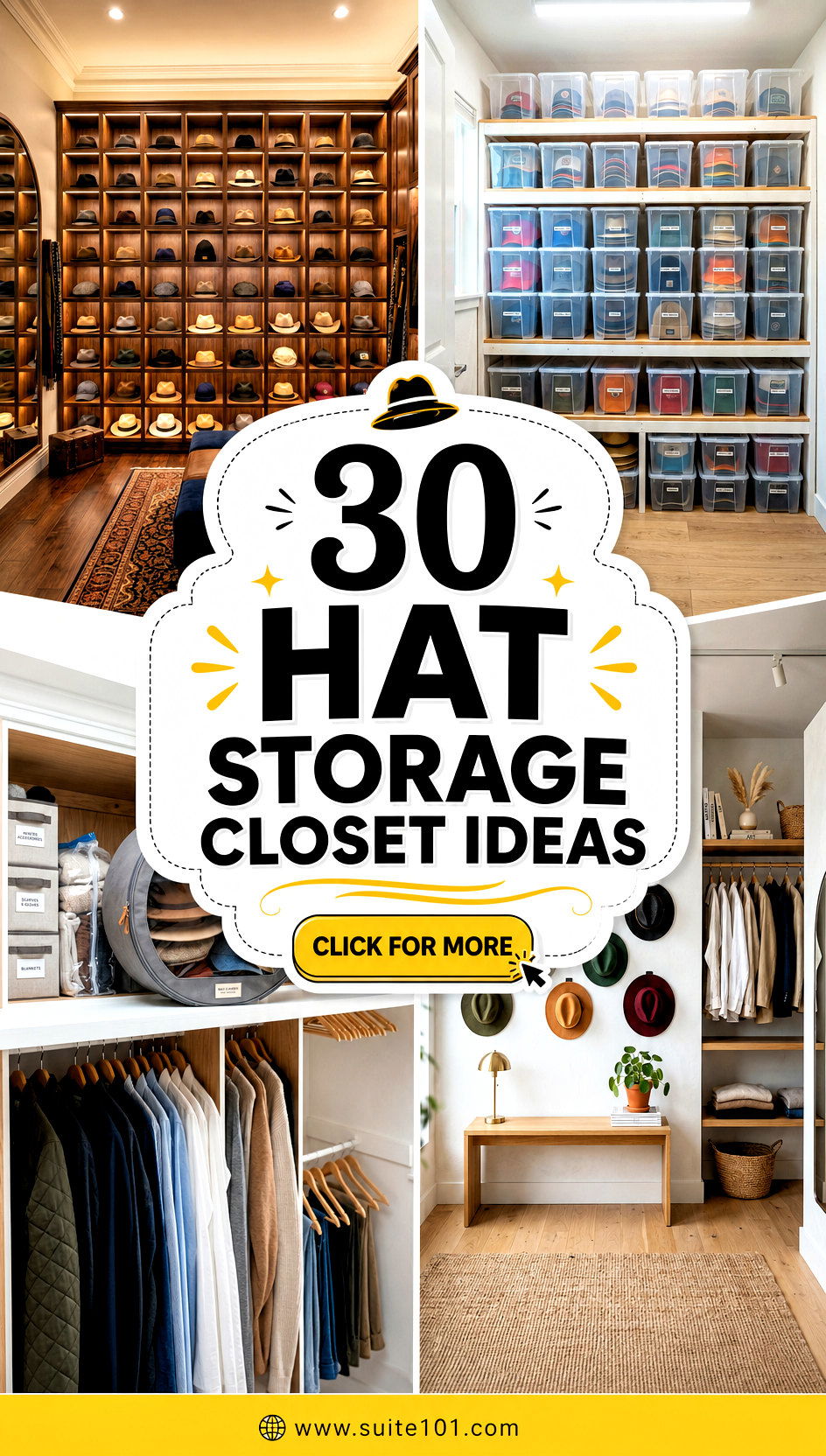 30 Hat Storage Closet Ideas to Organize Every Cap in Style - 30 Hat Storage Closet Ideas to Organize Every Cap in Style