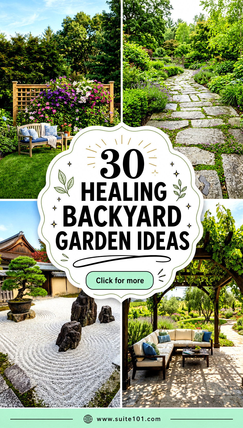 30 Healing Backyard Garden Ideas to Create Calm Greener Days - 30 Healing Backyard Garden Ideas to Create Calm, Greener Days