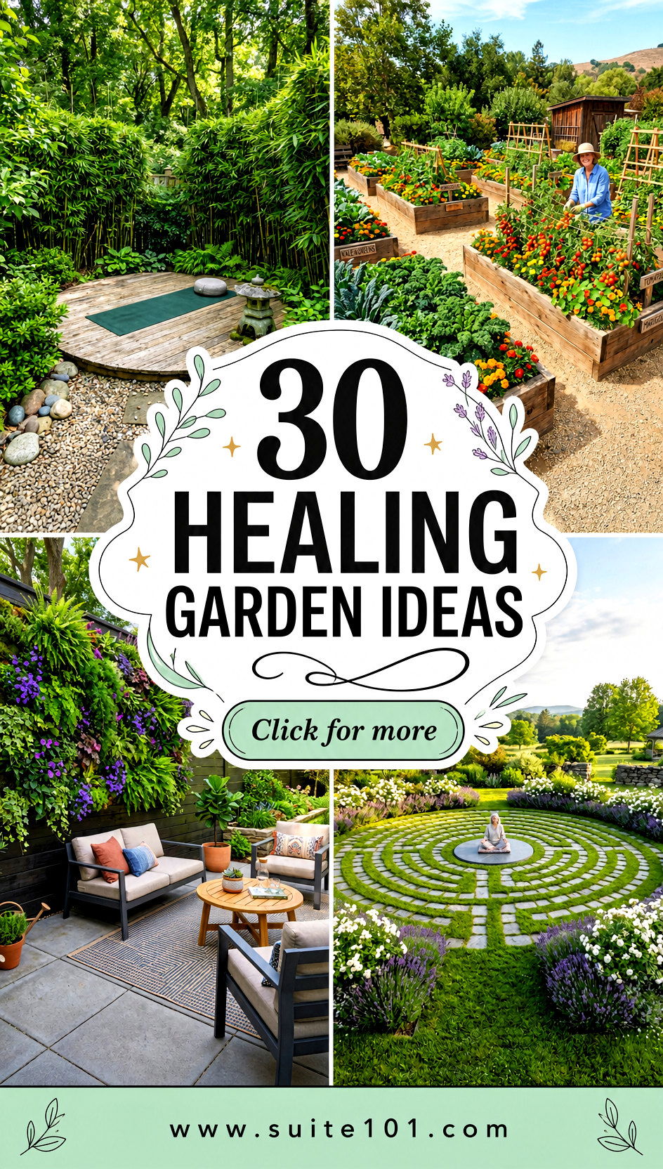 30 Healing Garden Ideas to Refresh Your Mood and Senses - 30 Healing Garden Ideas to Refresh Your Mood and Senses