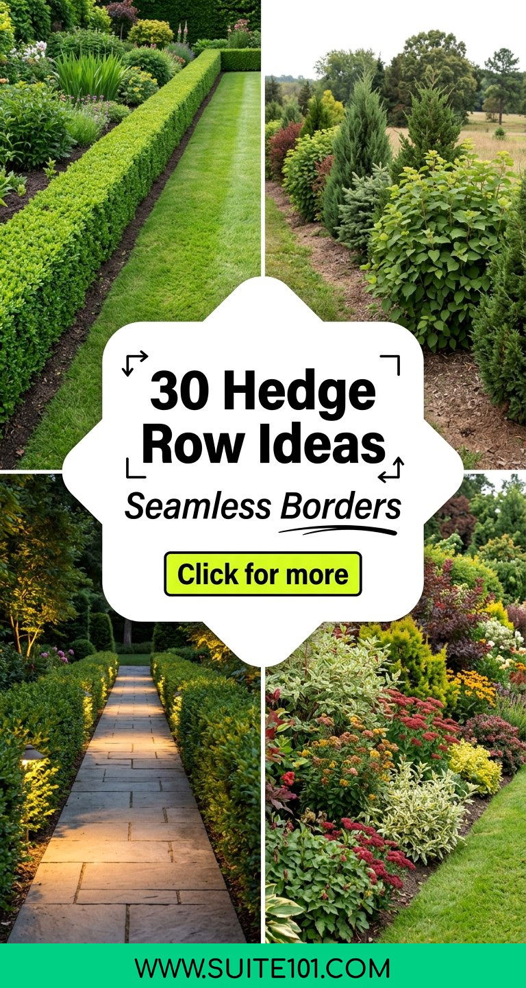 30 Hedge Row Ideas to Create Seamless Borders and Privacy - 30 Hedge Row Ideas to Create Seamless Borders and Privacy