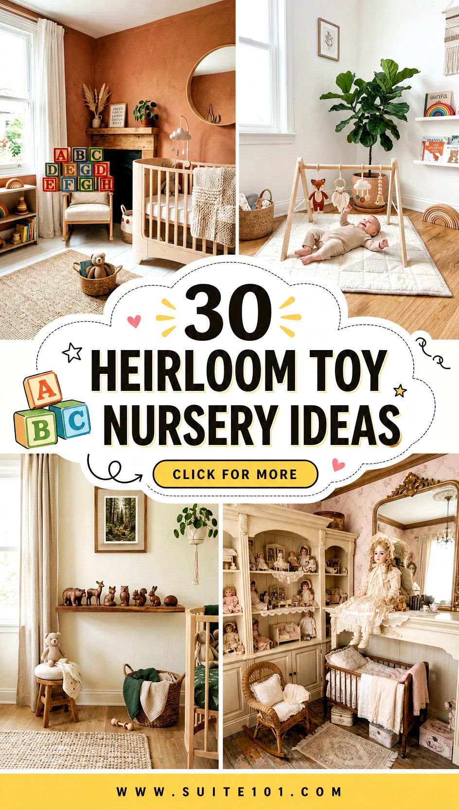 30 Heirloom Toy Nursery Ideas That Nurture Creativity Beautifully - 30 Heirloom Toy Nursery Ideas That Nurture Creativity Beautifully