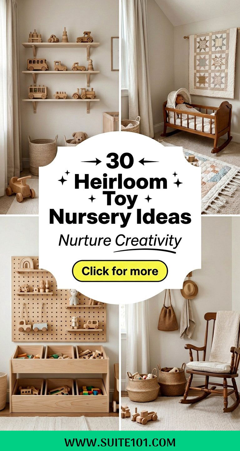 30 Heirloom Toy Nursery Ideas That Nurture Creativity Beautifully - 30 Heirloom Toy Nursery Ideas That Nurture Creativity Beautifully