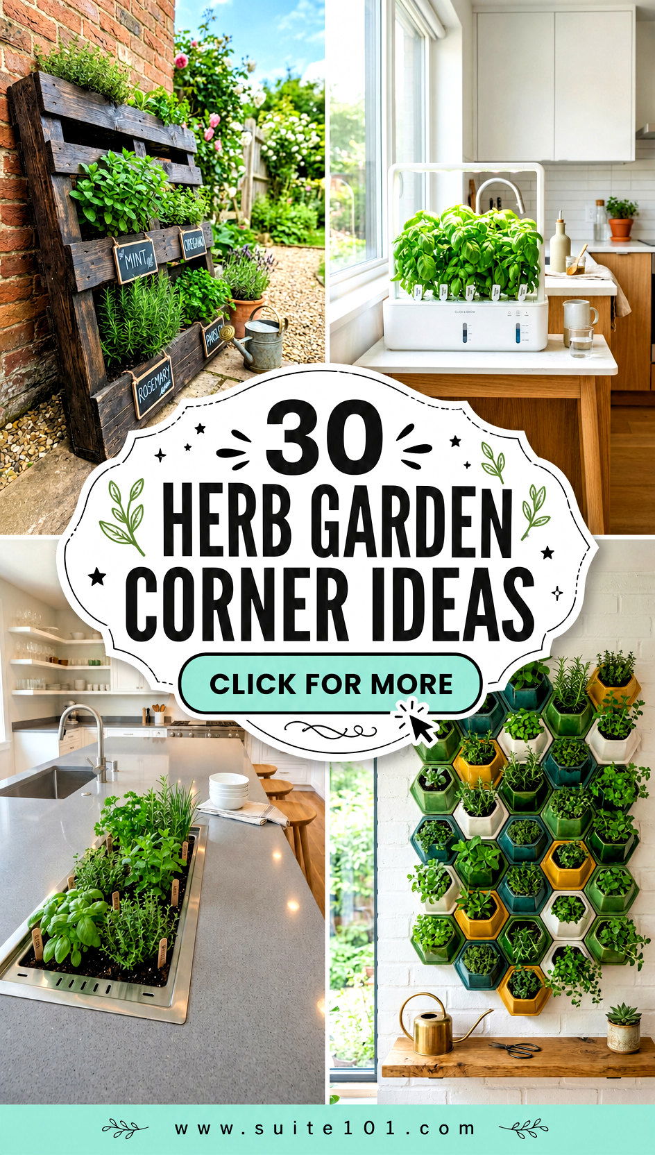 30 Herb Garden Corner Ideas to Maximize Small Spaces Fast - 30 Herb Garden Corner Ideas to Maximize Small Spaces Fast