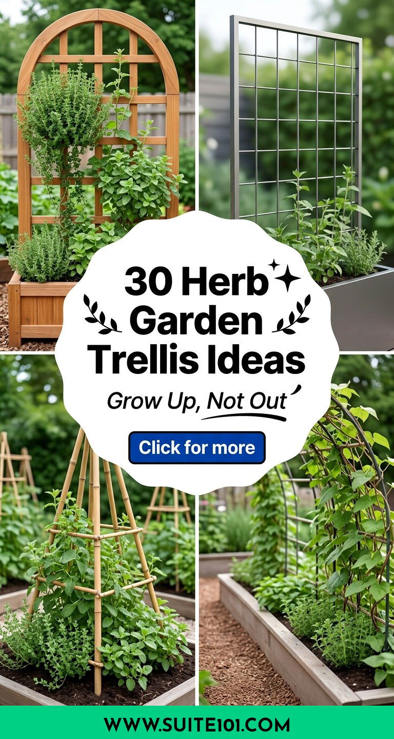 30 Herb Garden Trellis Ideas to Grow Up Not Out With Style - 30 Herb Garden Trellis Ideas to Grow Up, Not Out With Style