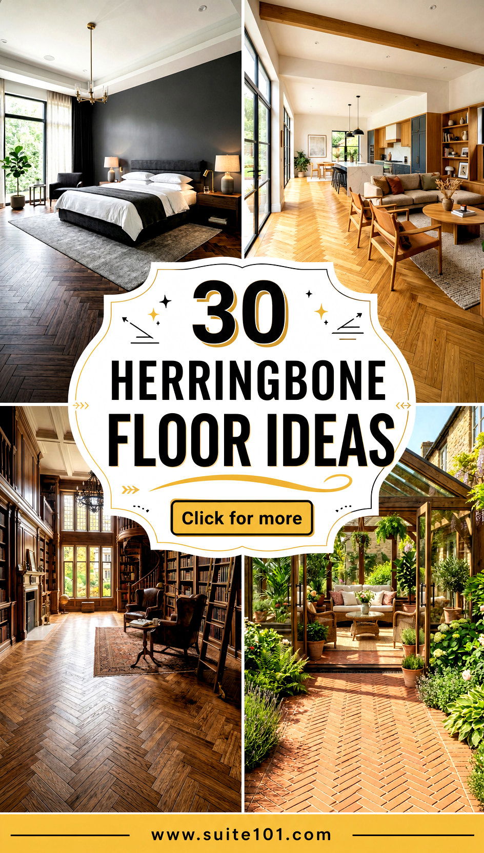30 Herringbone Floor Ideas That Make Any Space Look Luxe - 30 Herringbone Floor Ideas That Make Any Space Look Luxe