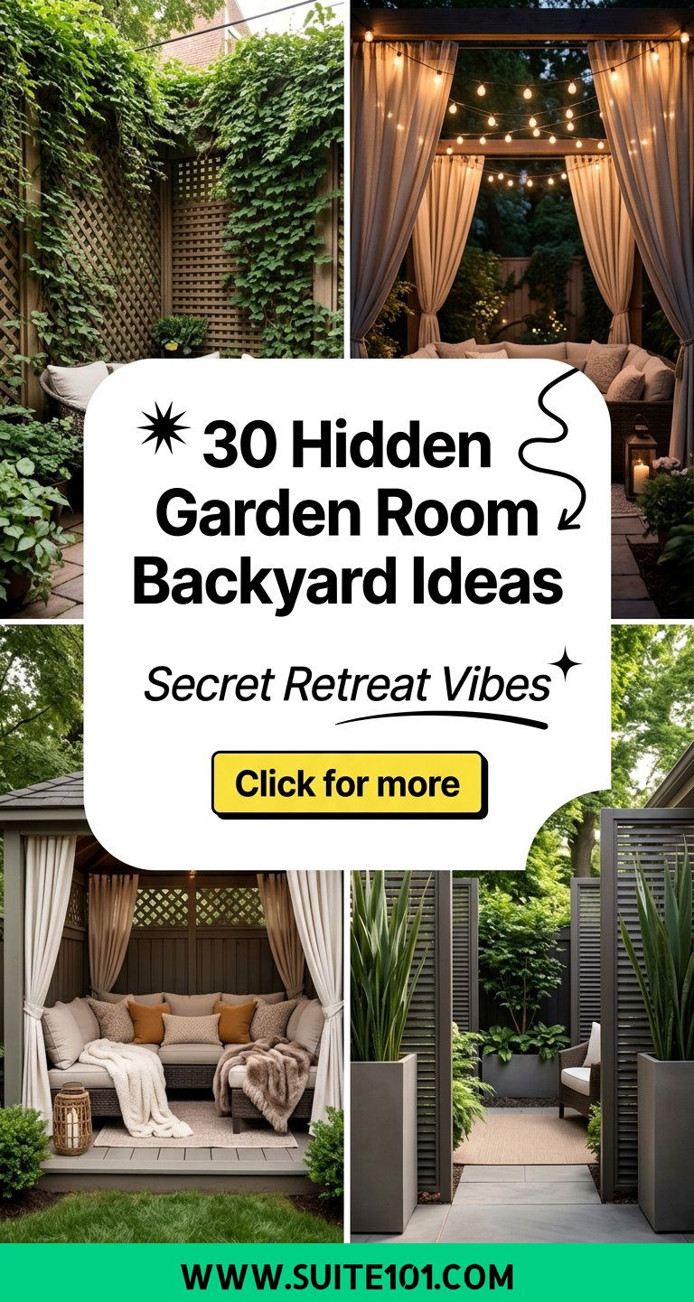 30 Hidden Garden Room Backyard Ideas for Secret Retreat Vibes - 30 Hidden Garden Room Backyard Ideas for Secret Retreat Vibes