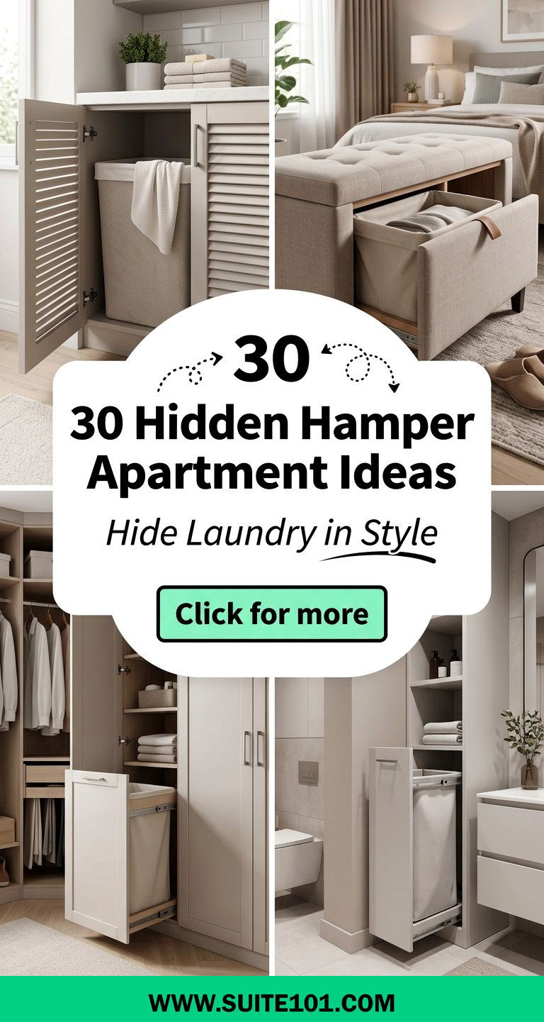 30 Hidden Hamper Apartment Ideas to Hide Laundry in Style - 30 Hidden Hamper Apartment Ideas to Hide Laundry in Style