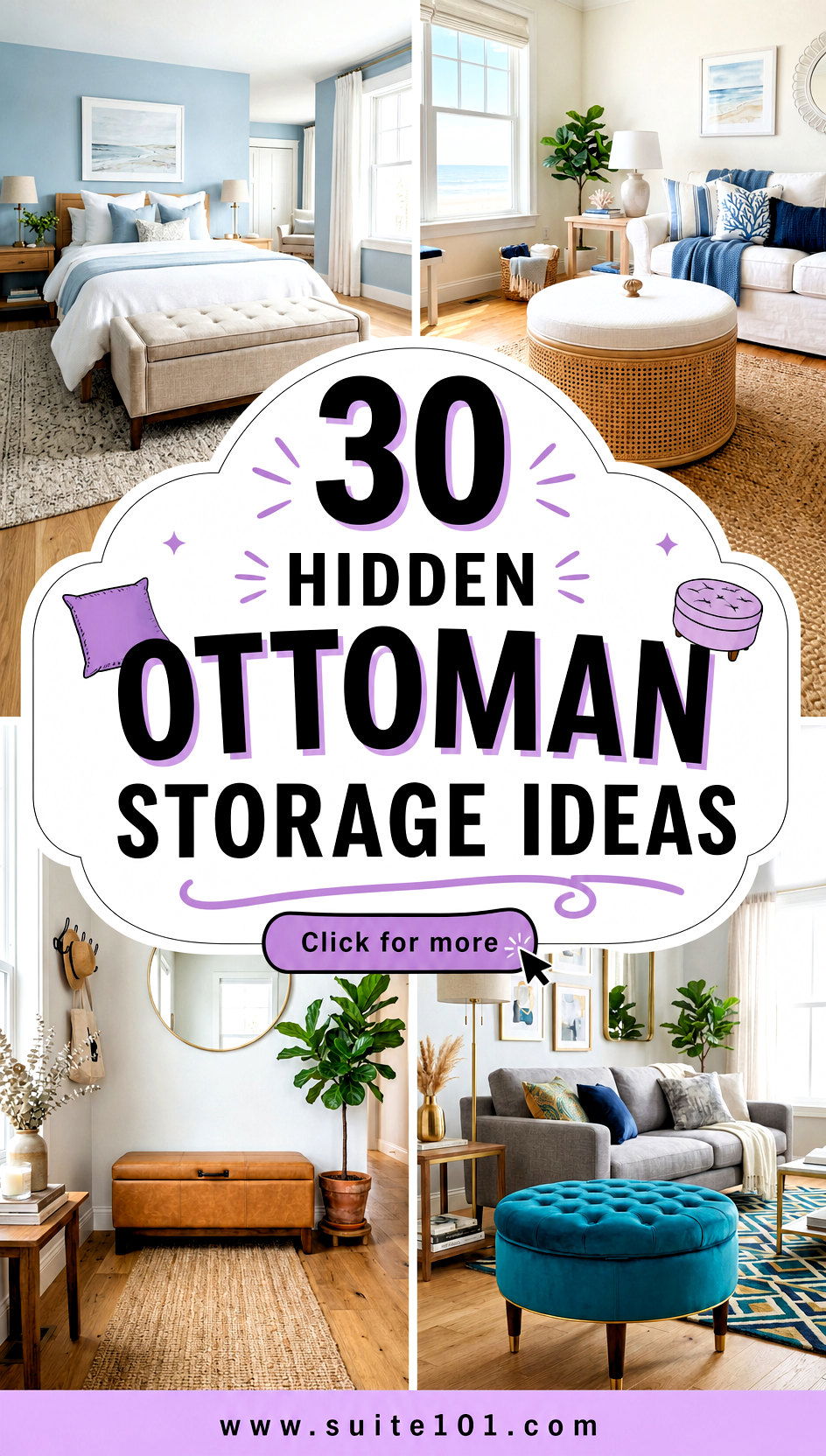 30 Hidden Ottoman Storage Ideas for Clutter-Free Living - 30 Hidden Ottoman Storage Ideas for Clutter-Free Living