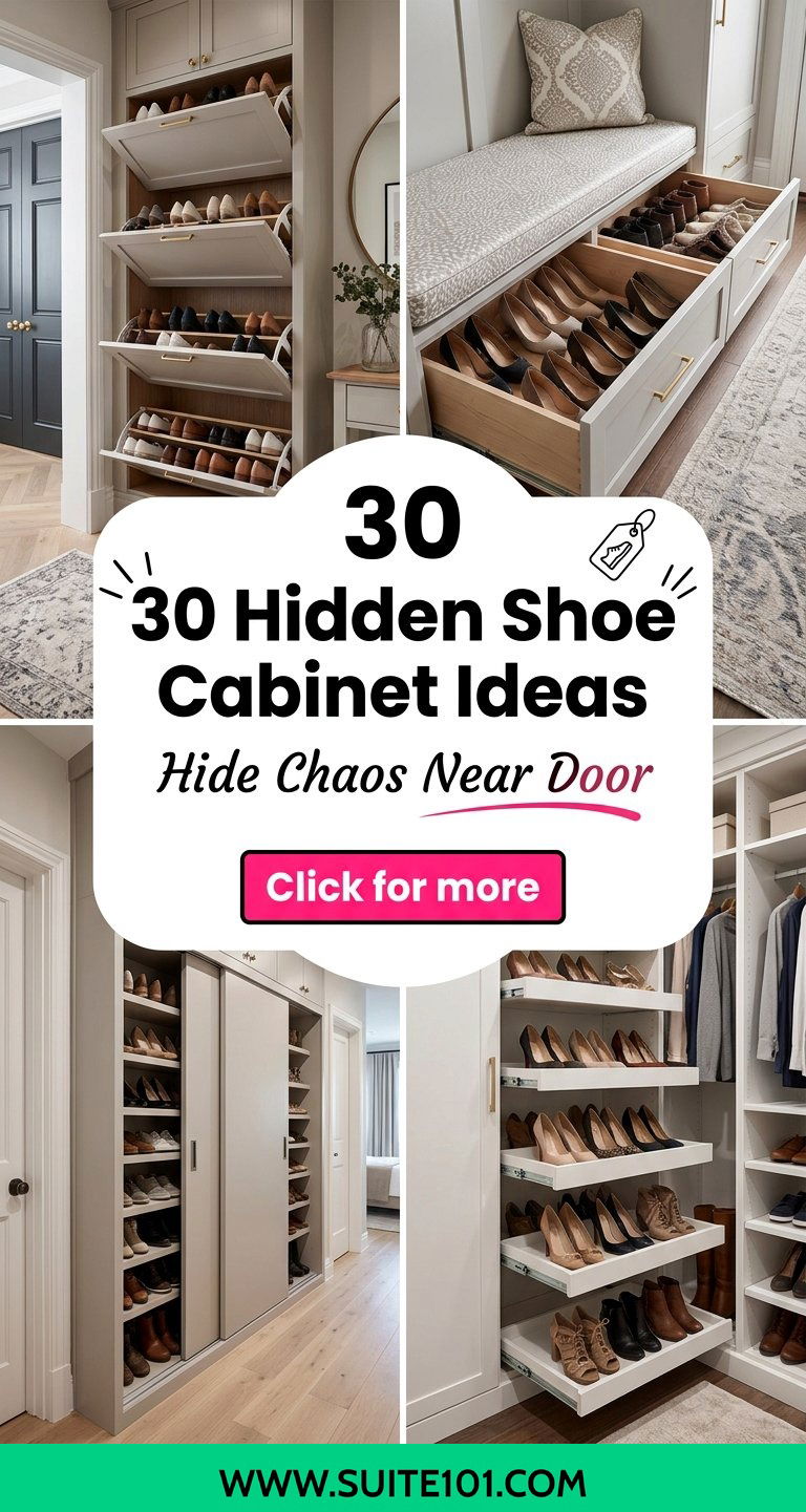 30 Hidden Shoe Cabinet Ideas to Hide Chaos Near the Door - 30 Hidden Shoe Cabinet Ideas to Hide Chaos Near the Door