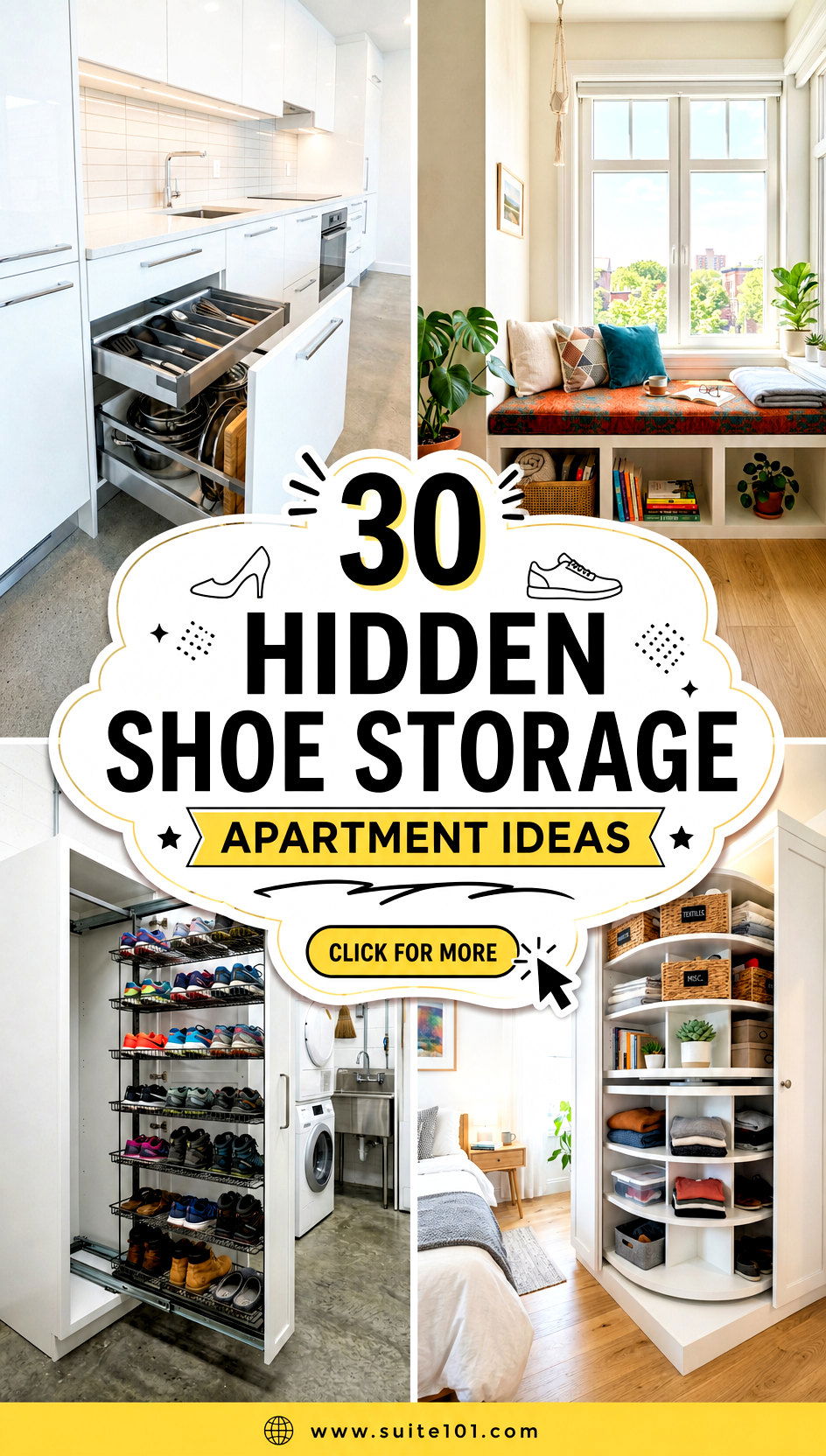 30 Hidden Shoe Storage Apartment Ideas to Keep Entryways Tidy - 30 Hidden Shoe Storage Apartment Ideas to Keep Entryways Tidy