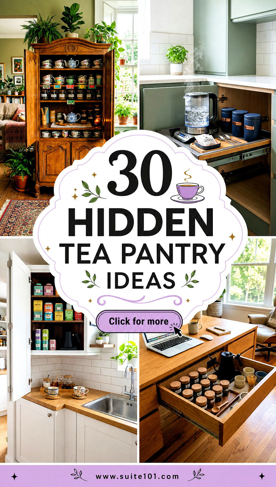 30 Hidden Tea Pantry Ideas for a Beautiful Brew Station - 30 Hidden Tea Pantry Ideas for a Beautiful Brew Station