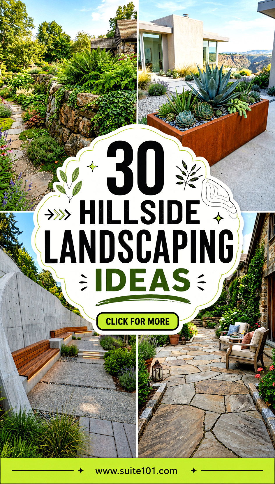 30 Hillside Landscaping Ideas for Sloped Yards That Thrive - 30 Hillside Landscaping Ideas for Sloped Yards That Thrive