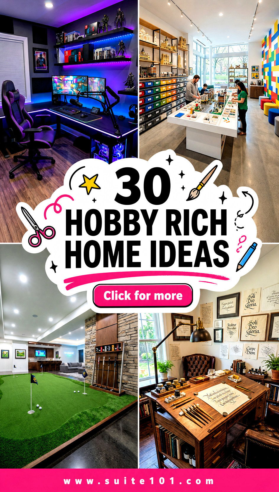 30 Hobby Rich Home Ideas That Keep Life Organized and Fun - 30 Hobby Rich Home Ideas That Keep Life Organized and Fun