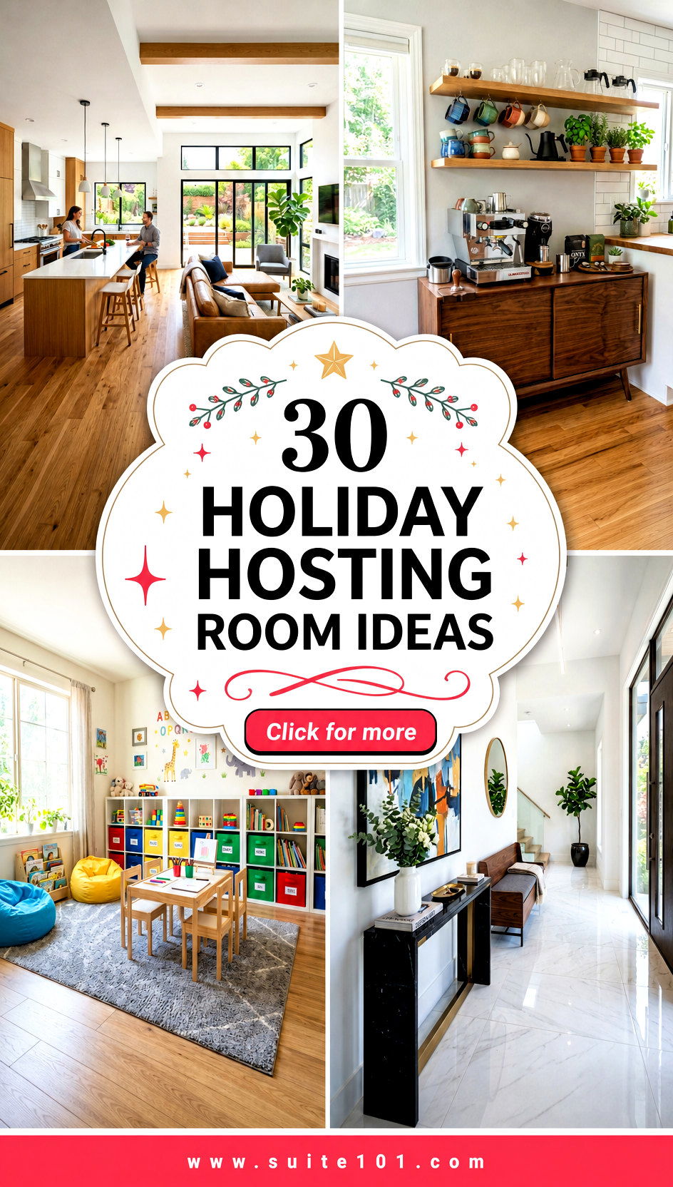 30 Holiday Hosting Room Ideas for a Cozy Picture-Perfect Party - 30 Holiday Hosting Room Ideas for a Cozy Picture-Perfect Party