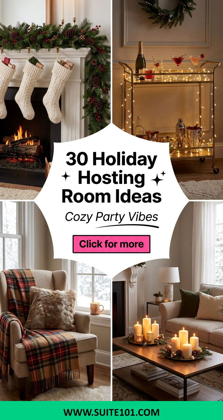 30 Holiday Hosting Room Ideas for a Cozy Picture-Perfect Party - 30 Holiday Hosting Room Ideas for a Cozy Picture-Perfect Party