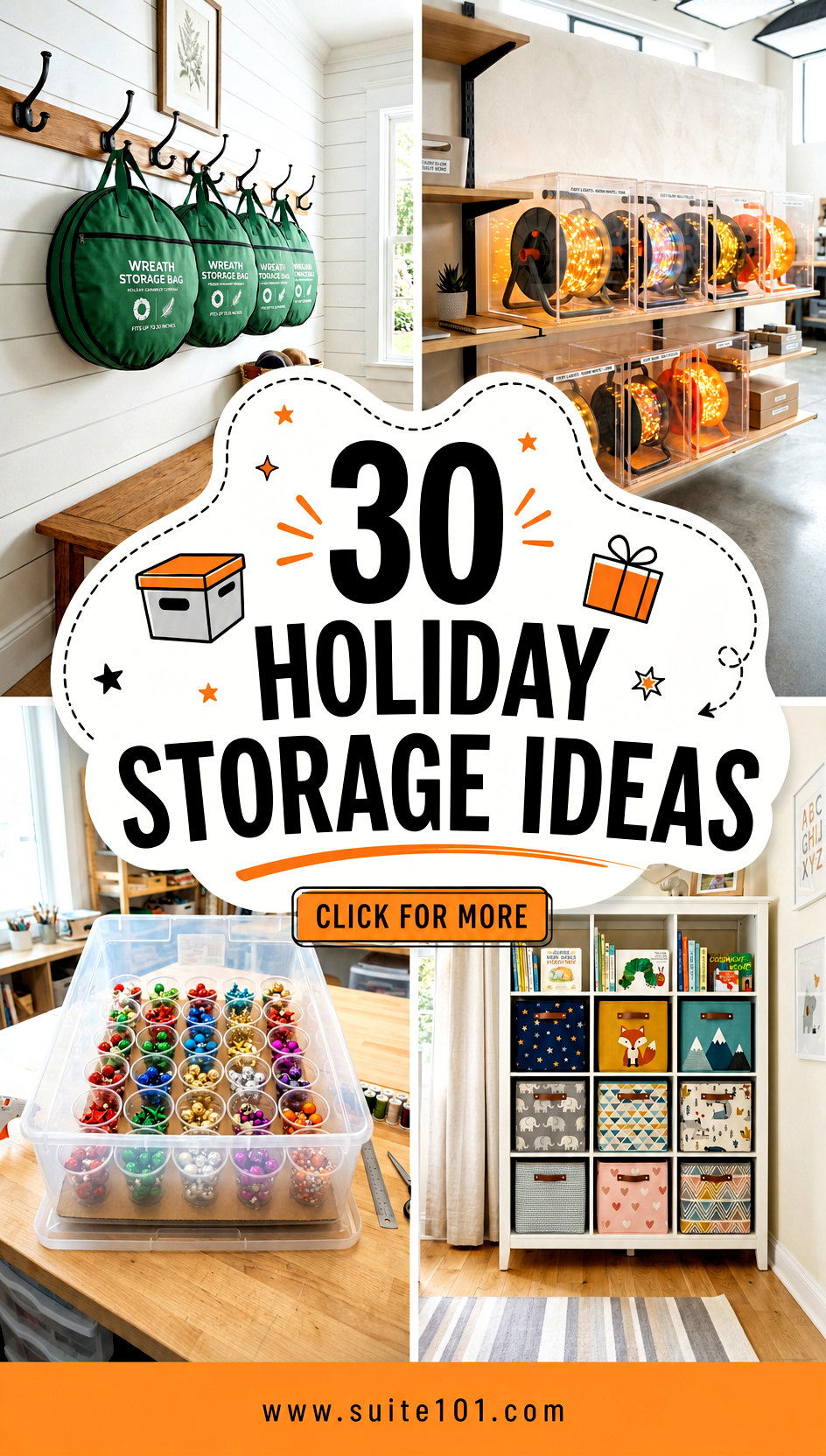 30 Holiday Storage Ideas to Tidy Up Fast and Reuse More - 30 Holiday Storage Ideas to Tidy Up Fast and Reuse More