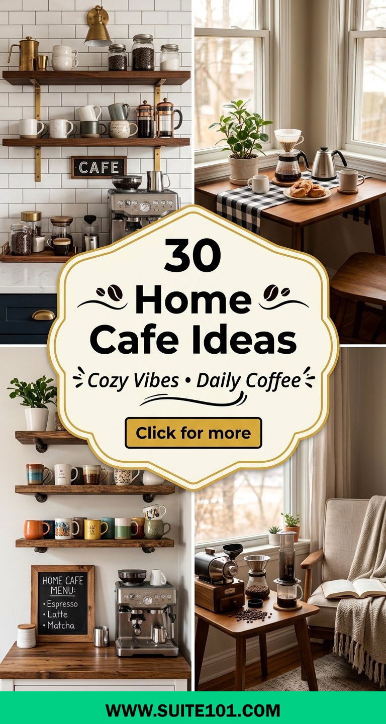 30 Home Cafe Ideas For Cozy Vibes And Better Everyday Coffee - 30 Home Cafe Ideas For Cozy Vibes And Better Everyday Coffee