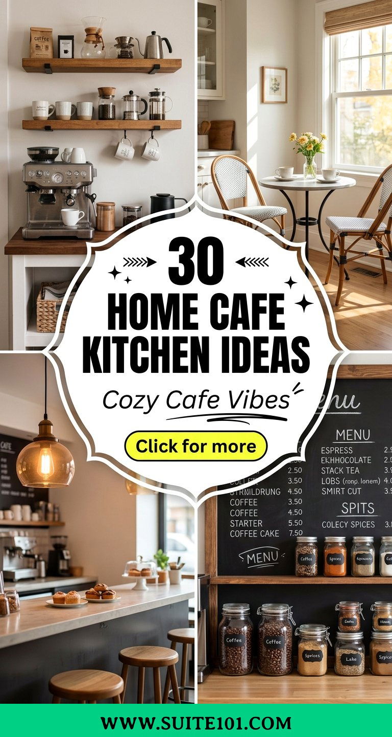 30 Home Cafe Kitchen Ideas for a Cozy Stylish Setup Today - 30 Home Cafe Kitchen Ideas for a Cozy, Stylish Setup Today
