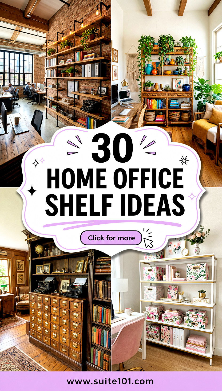 30 Home Office Shelf Ideas to Organize Work Like a Pro Today - 30 Home Office Shelf Ideas to Organize Work Like a Pro Today