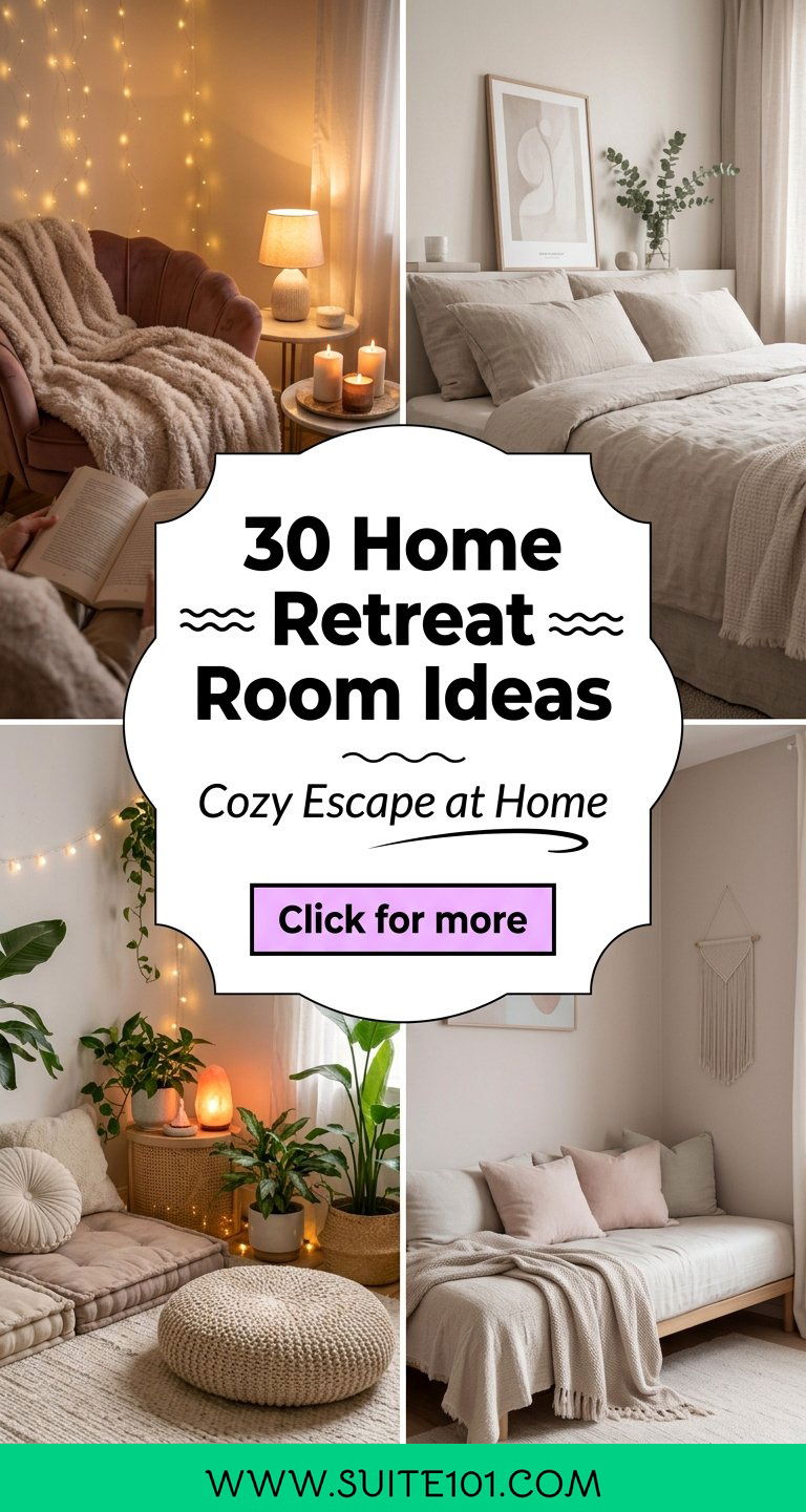 30 Home Retreat Room Ideas to Design Your Cozy Escape At Home - 30 Home Retreat Room Ideas to Design Your Cozy Escape At Home