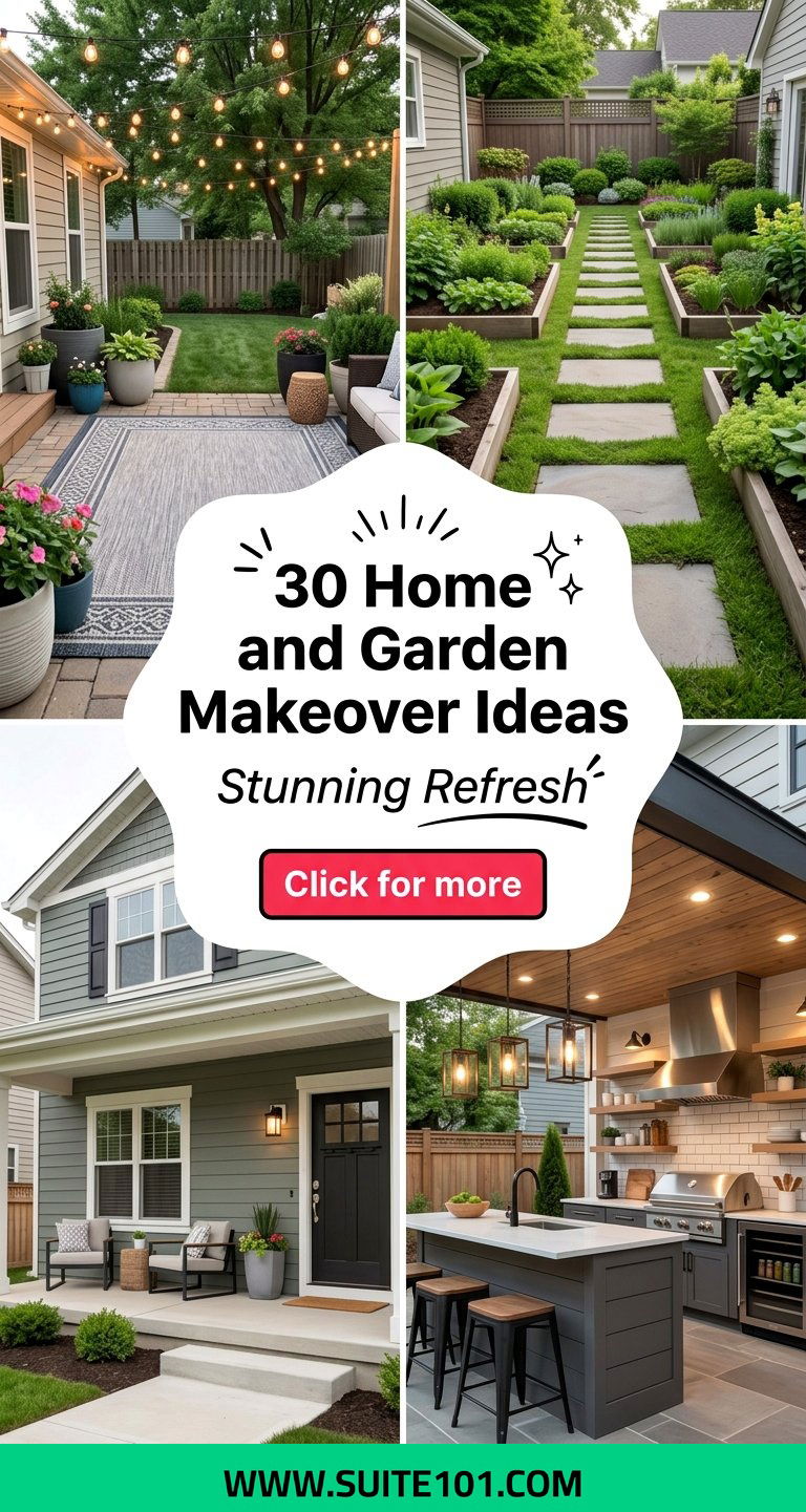 30 Home and Garden Makeover Ideas for a Stunning Refresh - 30 Home and Garden Makeover Ideas for a Stunning Refresh